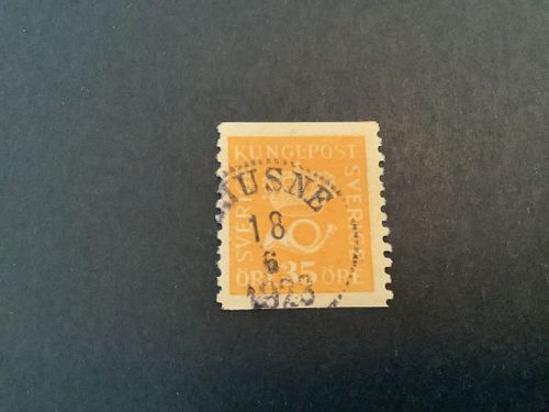 Postemblem facit nr 156 praktstämplat LJUSNE