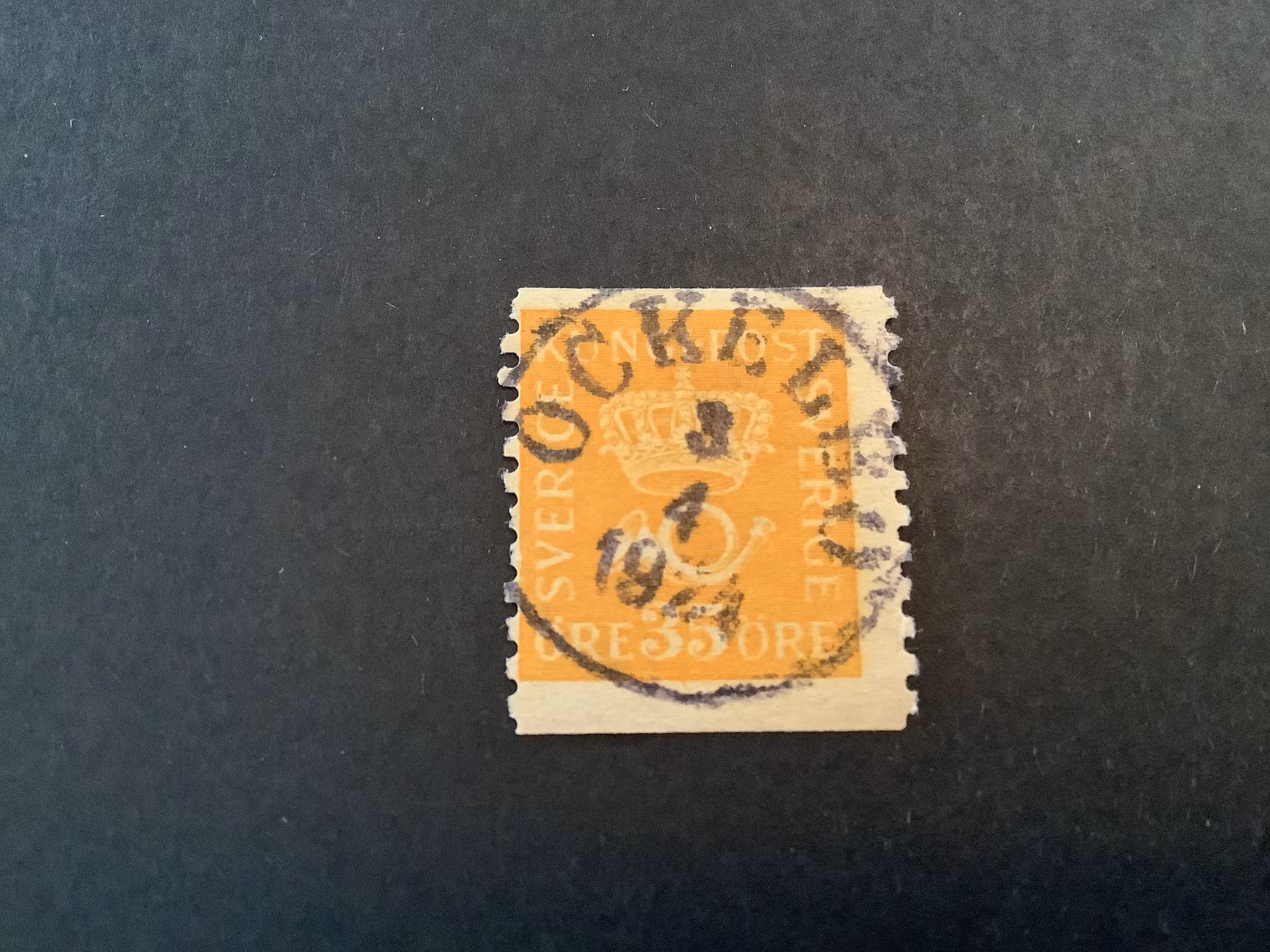 Postemblem facit nr 156 praktstämplat OCKELBO