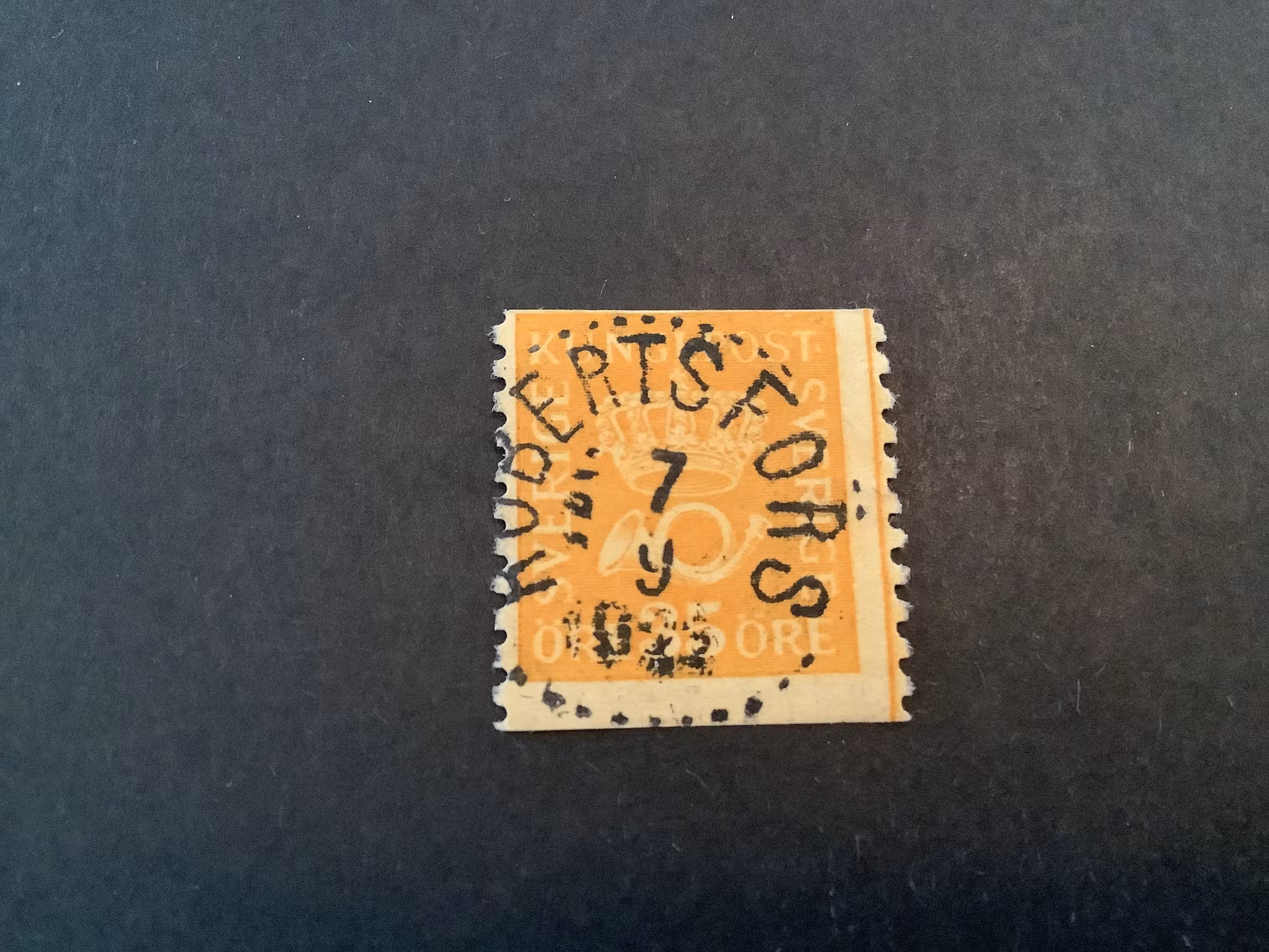 Postemblem facit nr 156 praktstämplat ROBERTSFORS