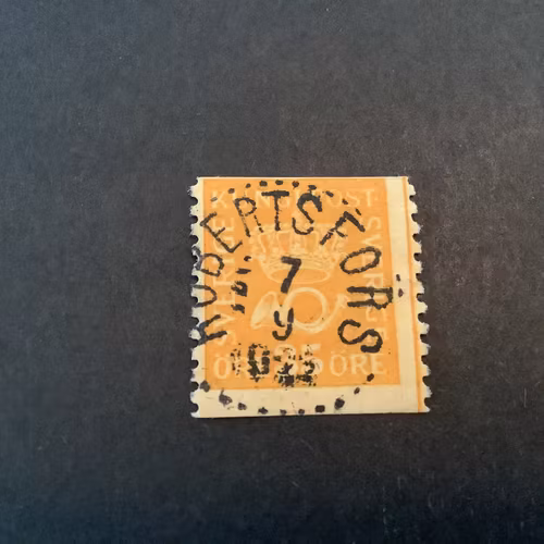 Postemblem facit nr 156 praktstämplat ROBERTSFORS