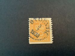 Postemblem facit nr 156 praktstämplat STORVIK