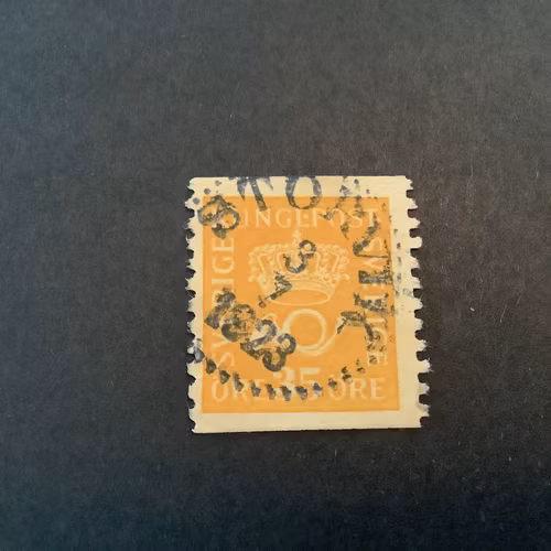 Postemblem facit nr 156 praktstämplat STORVIK