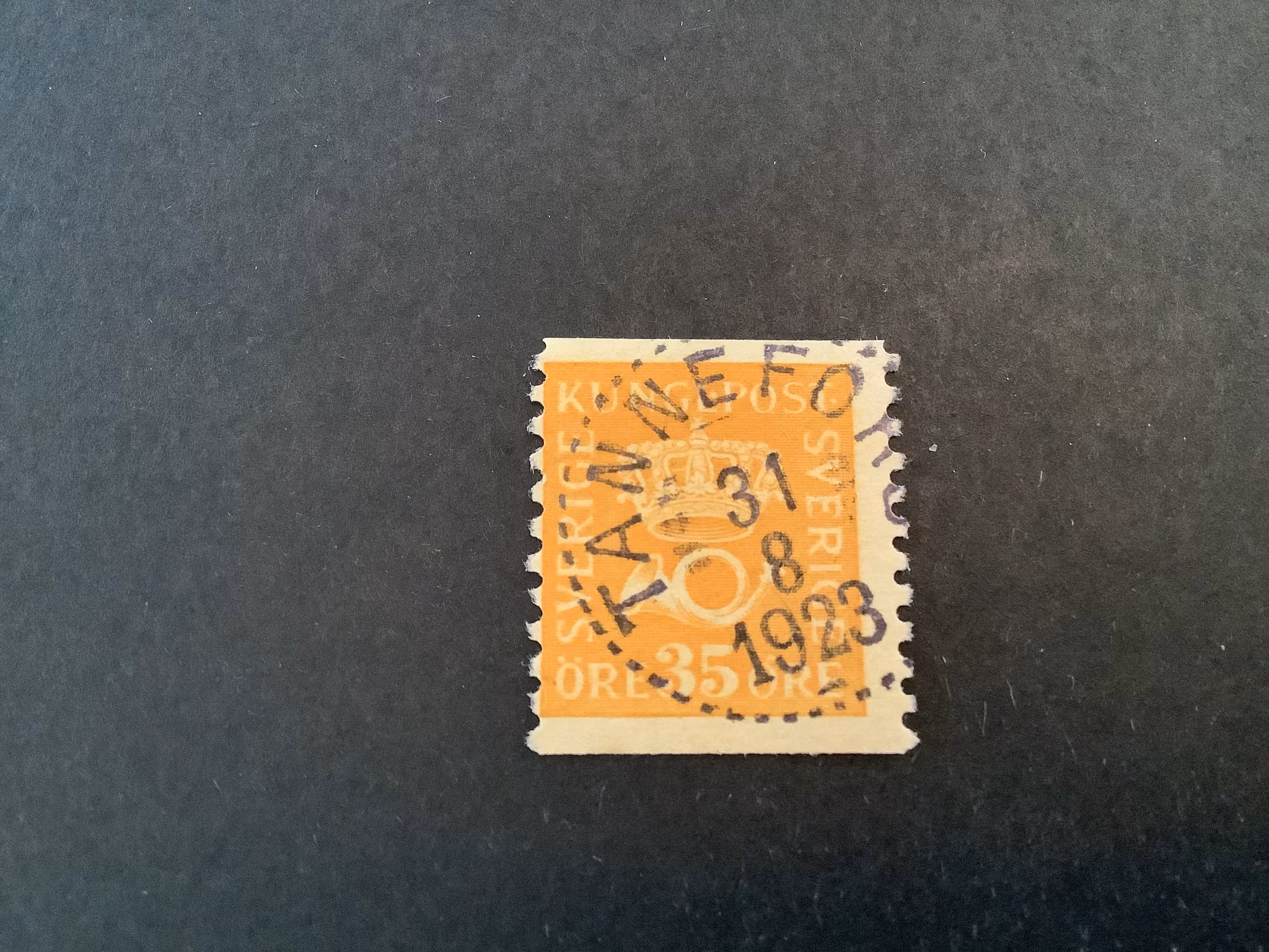Postemblem facit nr 156 praktstämplat TANNEFORS