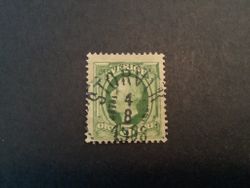 Oscar II facit nr 52 lyxstämplat STORVIK