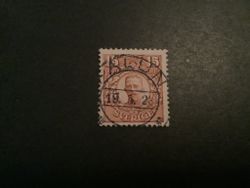 Gustaf V i medaljong facit nr 84 praktstämplat FALUN