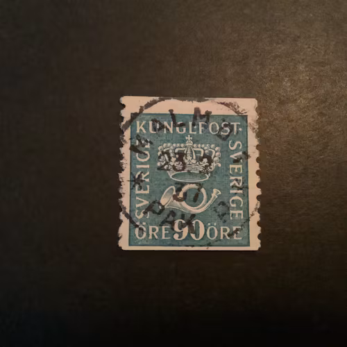 Postemblem facit nr 167 lyxstämplat MALMÖ 1