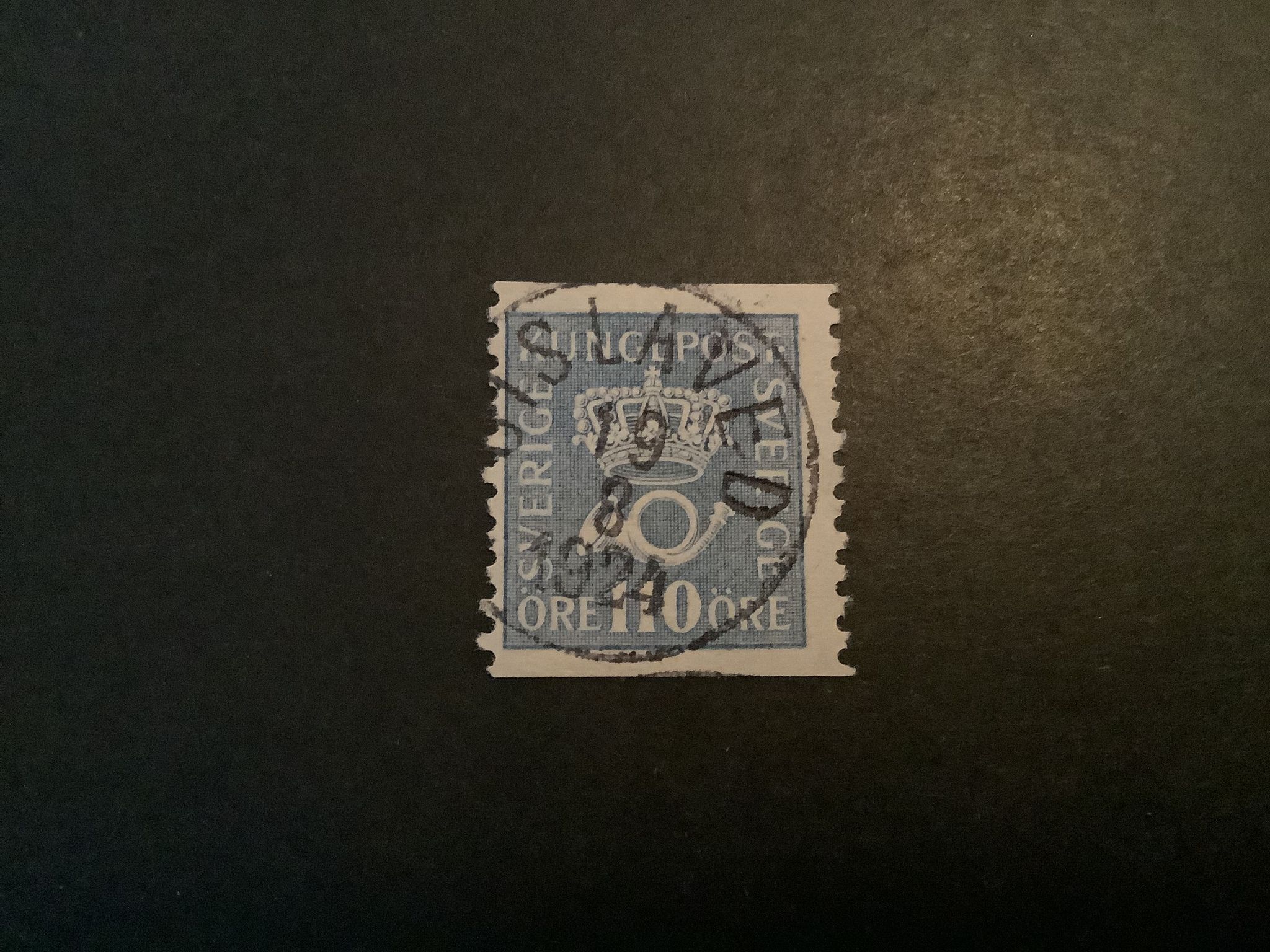 Postemblem facit nr 169 praktstämplat GISLAVED