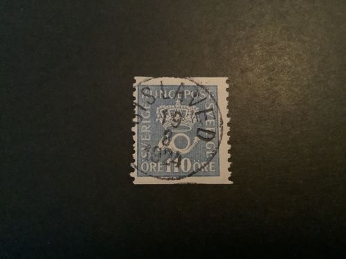Postemblem facit nr 169 praktstämplat GISLAVED