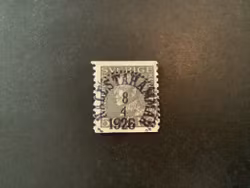 Gustaf V profil vänster facit nr 192 praktstämplat HALLSTAHAMMAR