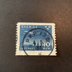 Nattpostflyg praktstämplat PKP 176