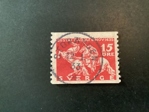 Lützen facit nr 235 A praktstämplat STORÄNGEN