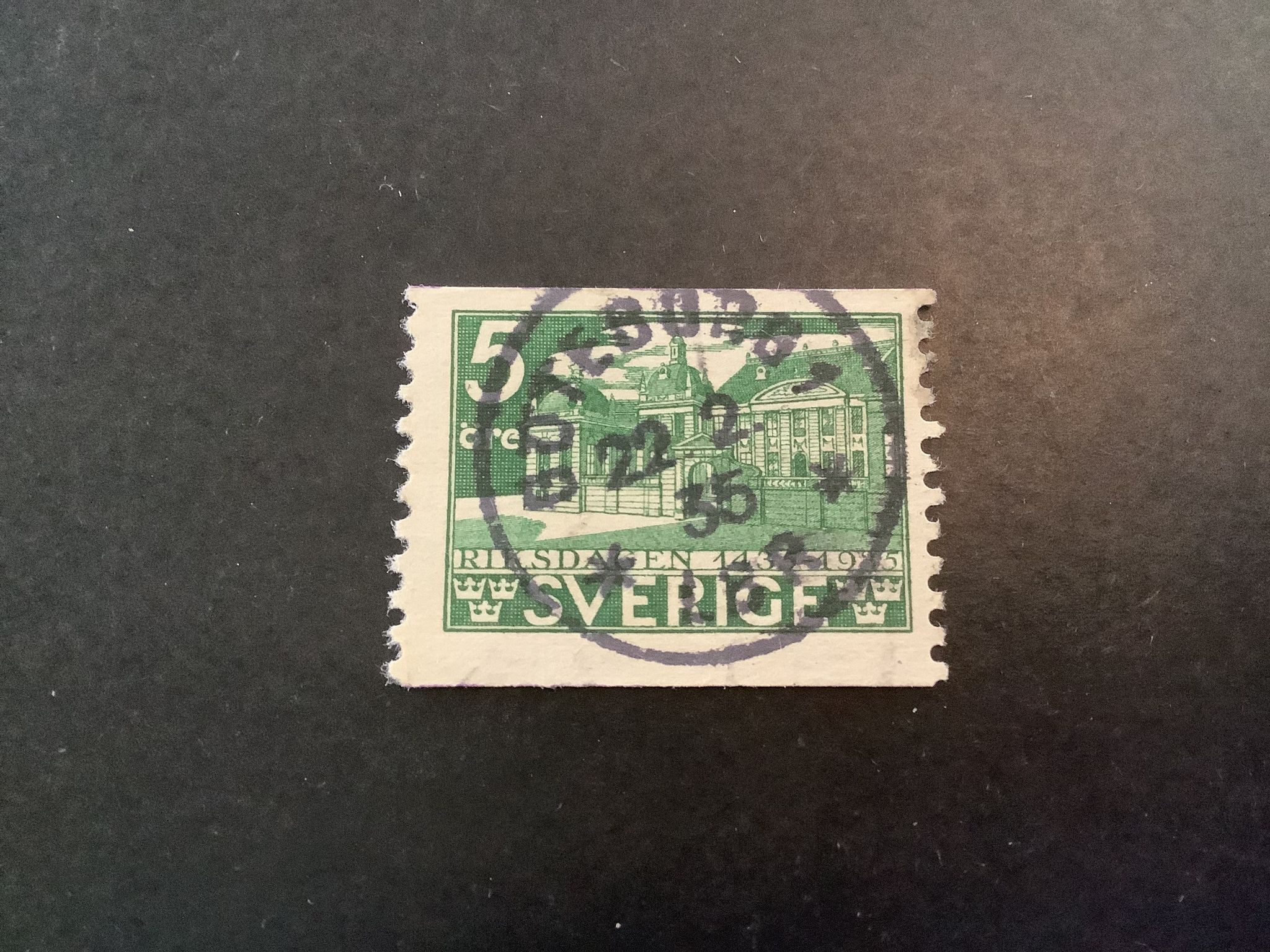 Riksdagen 500 år facit nr 240 A praktstämplat GÖTEBORG 1 *LBR*