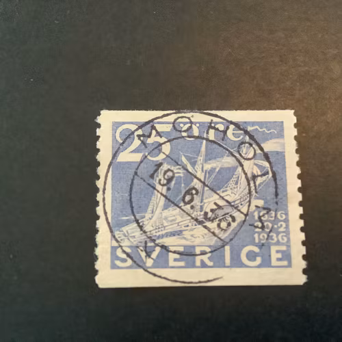 Postverket facit nr 250 praktstämplat  MOHOLM