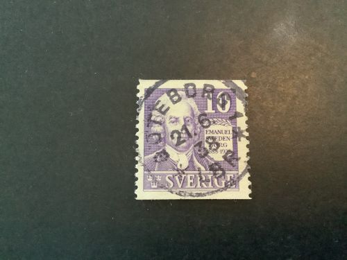 Swedenborg facit nr 259 A praktstämplat GÖTEBORG 1*LBR*
