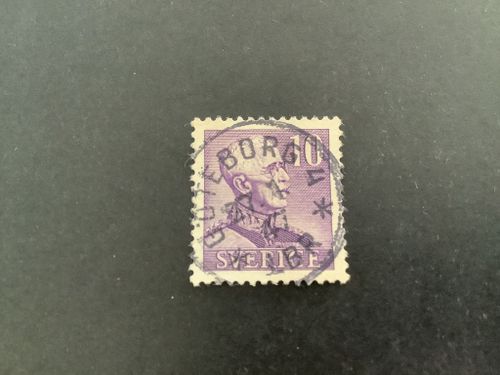 Gustaf V profil höger facit nr 273 C praktstämplat GÖTEBORG 4*LBR*