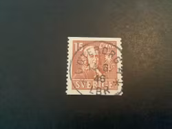 Kungliga vetenskapsakademien facit nr 321 A lyxstämplat  GÖTEBORG 4 *LBR*