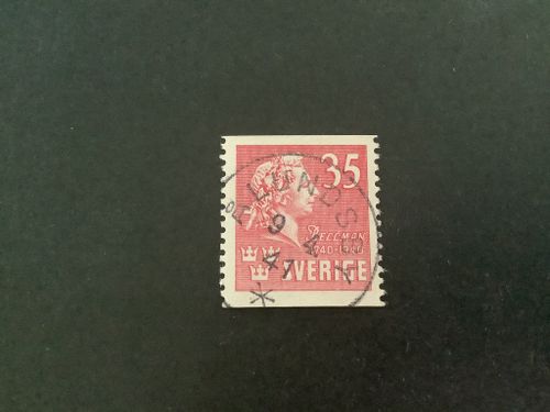 Bellman facit nr 325 praktstämplat ÅLUNDSBY