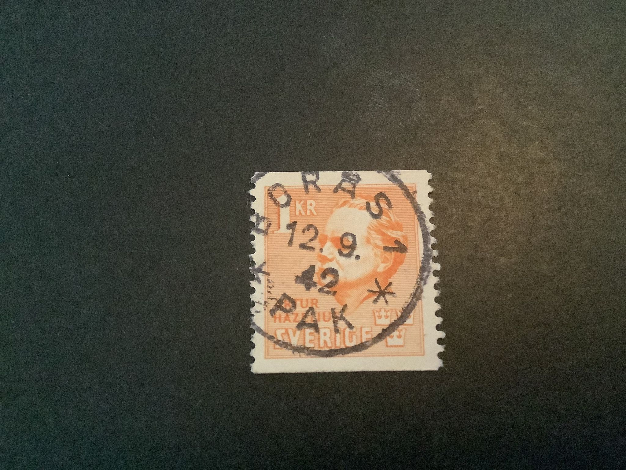 Hazelius facit nr 334 praktstämplat BORÅS 1