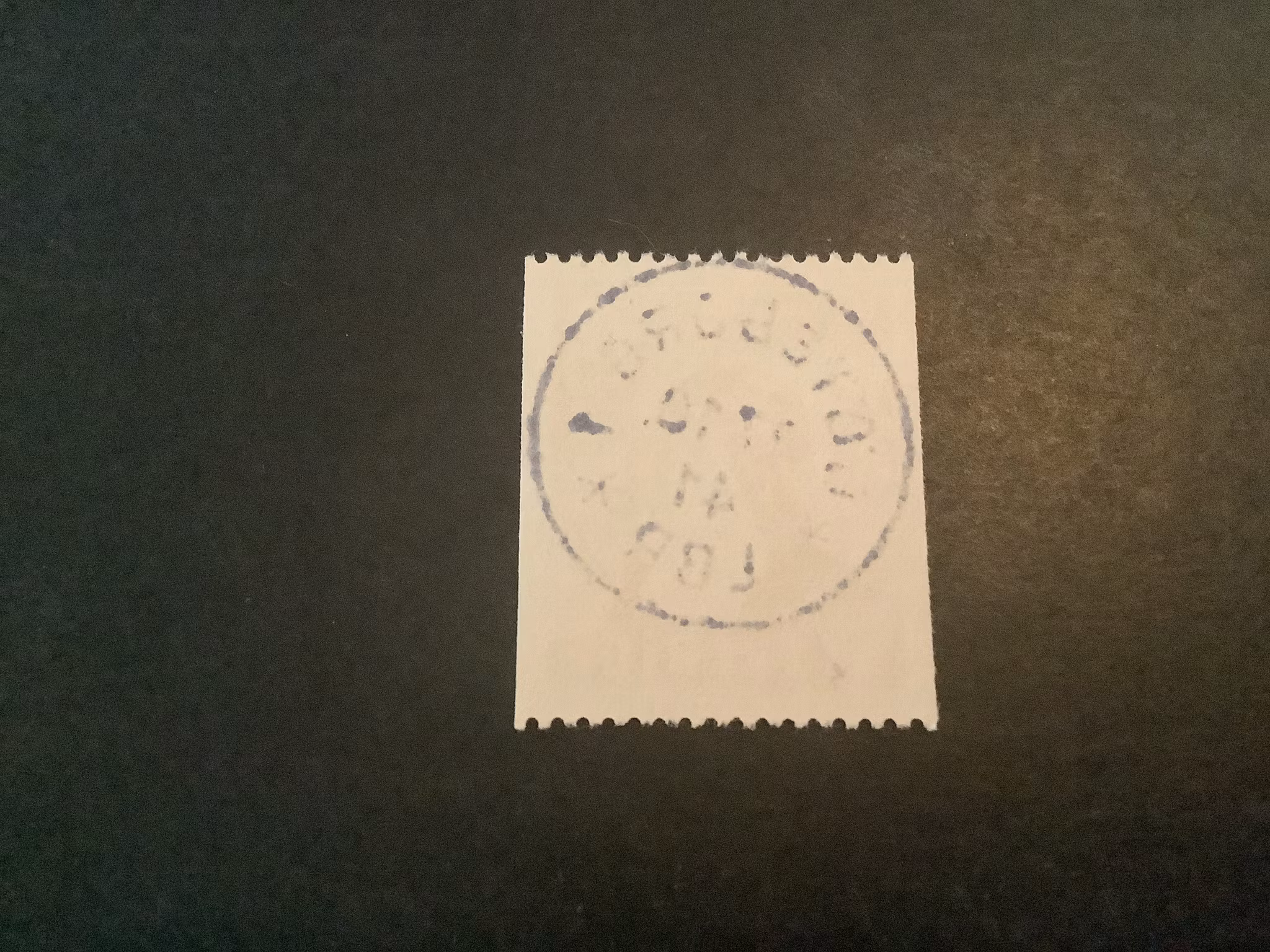 Sancta Birgitta facit nr 335 A praktstämplat GÖTEBORG 1 *LBR*