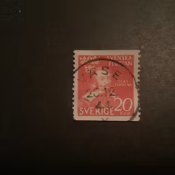 Svenska flottan facit nr 354 A praktstämplat VÄSE