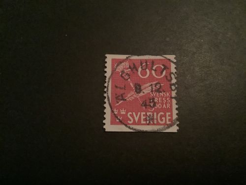 Svensk press 300 år facit nr 360 praktstämplat ÄLGHULTSBY