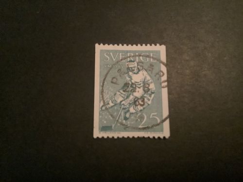 VM i ishockey facit nr 542 A praktstämplat PÅLGÅRD