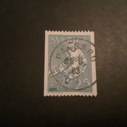 VM i ishockey facit nr 542 A praktstämplat PÅLGÅRD