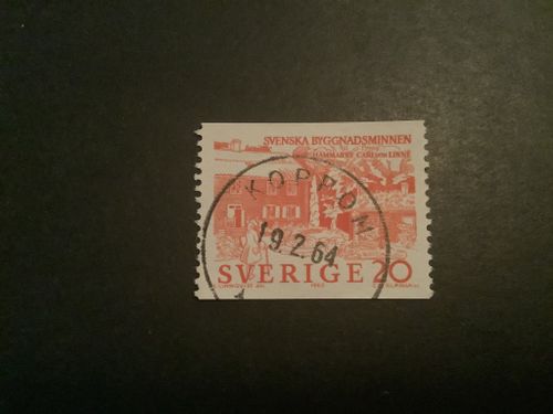 Byggnadsminnen facit nr 551 A praktstämplat KOPPOM