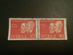 Nobelpris 1904 lyxstämplat par PKP 198