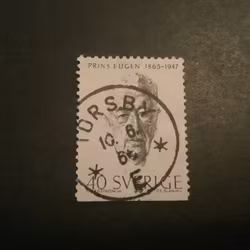 Prins Eugen facit nr 566 B2 praktstämplat TORSBY