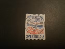 Bruksfrimärken facit nr 614 A lyxstämplat VÅLÅDALEN