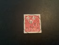 Tre kronor facit nr 286 praktstämplat STOCKHOLM 4
