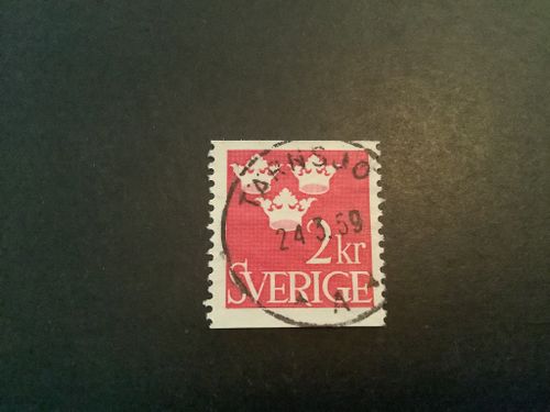 Tre kronor facit nr 309 praktstämplat TÄRNSJÖ