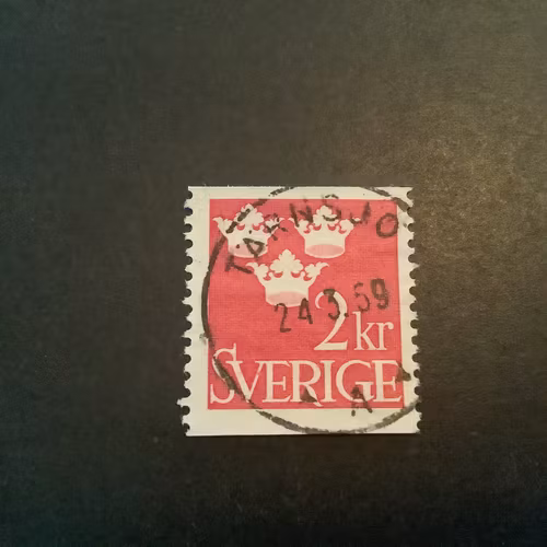 Tre kronor facit nr 309 praktstämplat TÄRNSJÖ