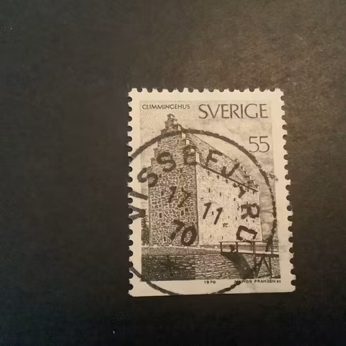 Byggnadsminnen facit nr 700 B2 praktstämplat VISSEFJÄRDA