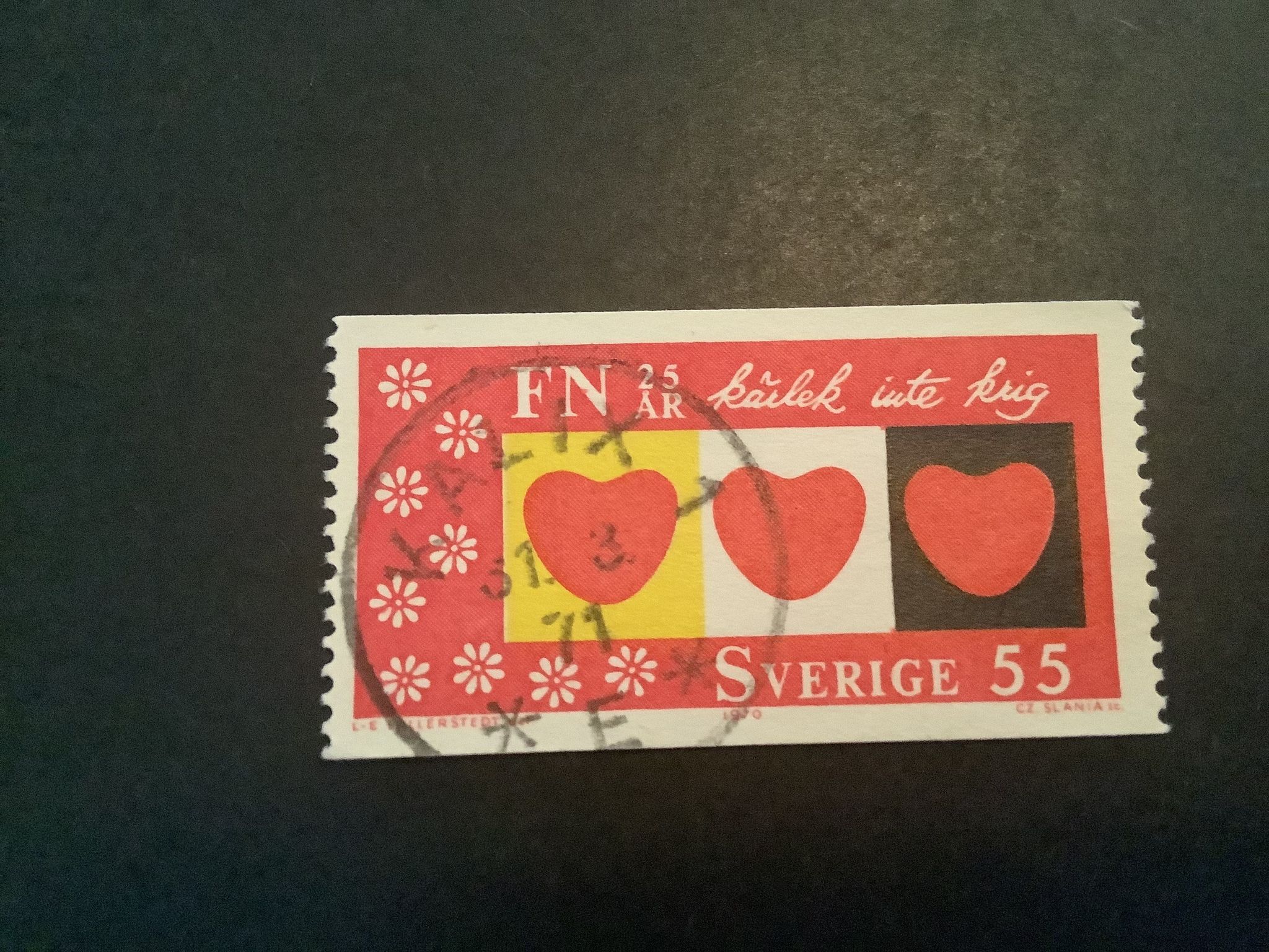 FN 25 år facit nr 709 A1 praktstämplat KALIX 1