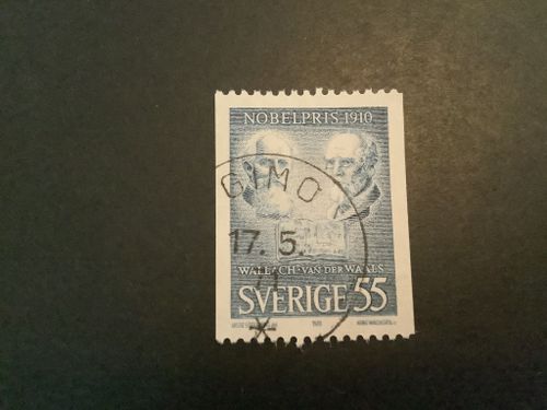 Nobelpris 1910 facit nr 717 A praktstämplat GIMO