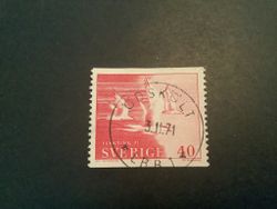 Flykting 71 facit nr 723 lyxstämplat ÖDSKÖLT