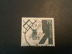 Öländska väderkvarnar facit nr 730 B1  lyxstämplat TIBRO