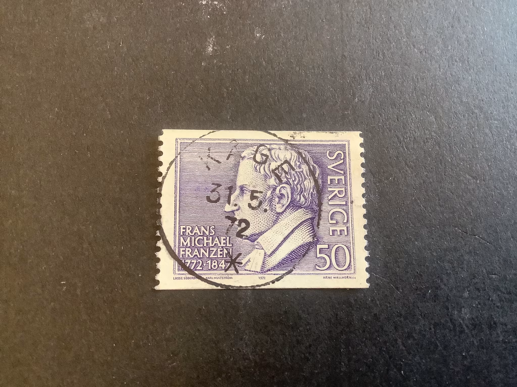 Personjubileer facit nr 760 lyxstämplat KÅGE