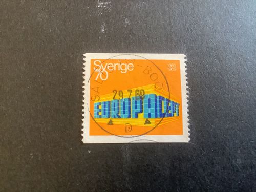 Europa II Cept 10 år facit nr 653 A lyxstämplat SALTSJÖ-BOO
