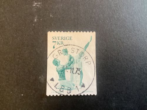 Balett facit nr 942 V1 lyxstämplat GRÄSTORP LBB1