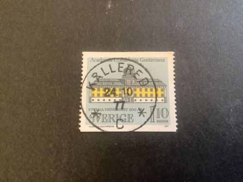 Uppsala universitet 500 år facit nr 1005 A lyxstämplat KÅLLERED