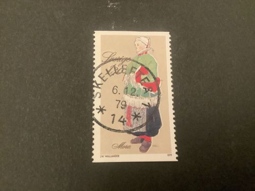 Folkdräkter facit nr 1109 praktstämplat SKELLEFTEÅ 1 *14*