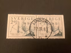 Europa XI facit nr 1205 BB lyxstämplat par LINDOME