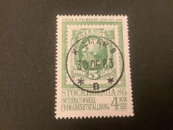 Stockholmia I facit nr 1262 lyxstämplat KALMAR 8