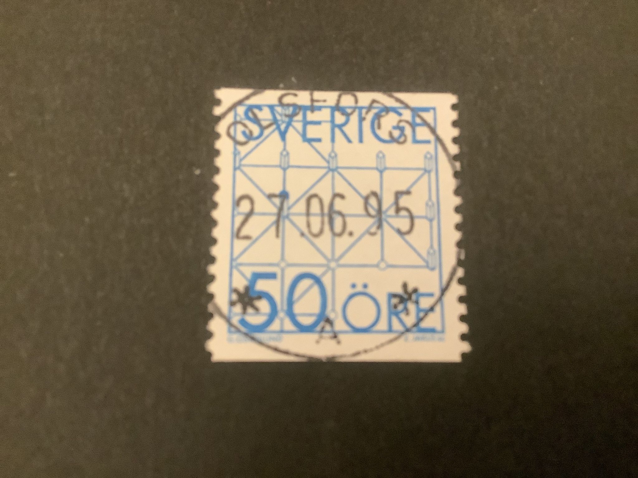Spel facit nr 1371 lyxstämplat OLSFORS