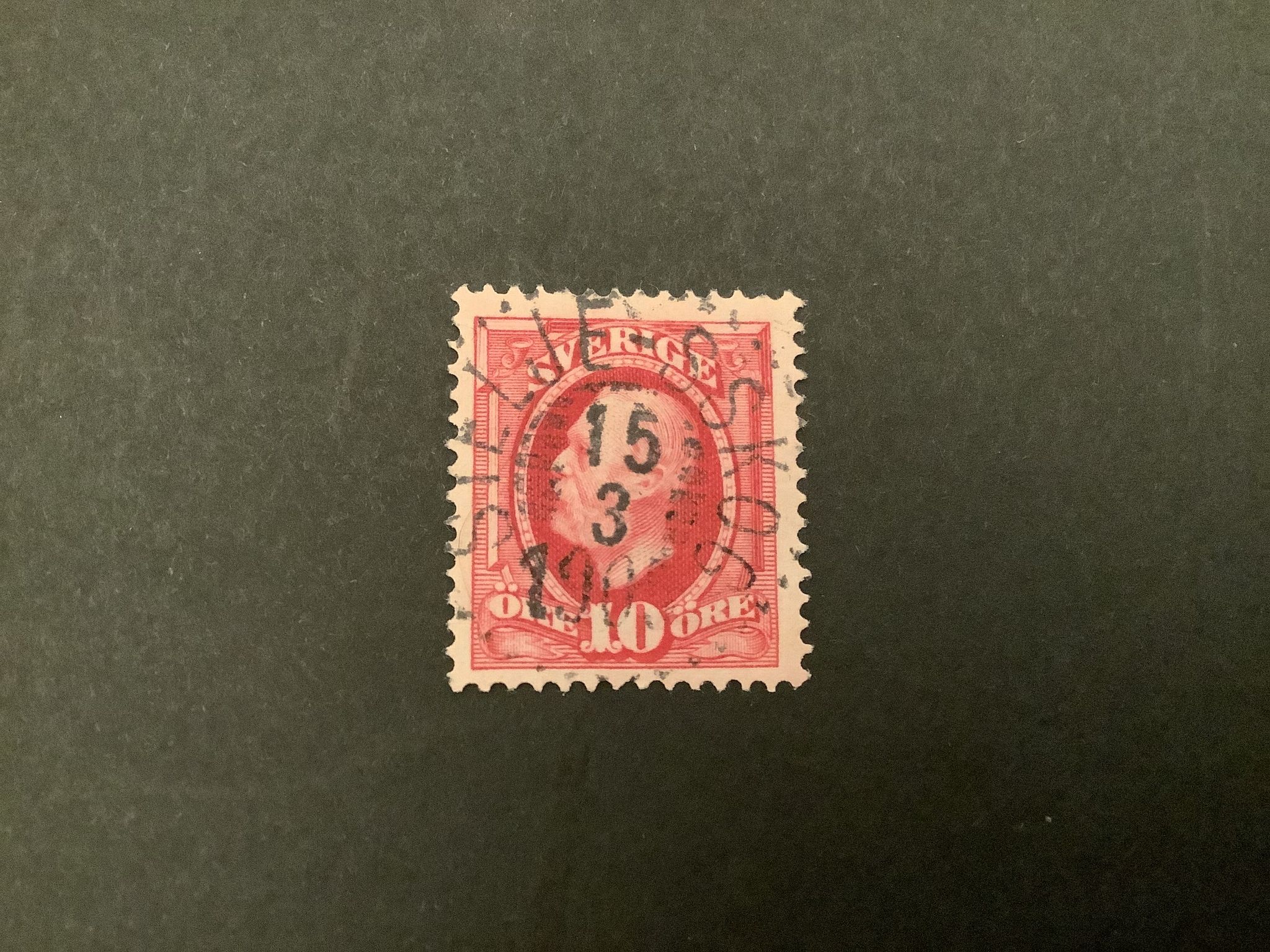 Facit 54 lyxstämplat STELJE-SSKOG