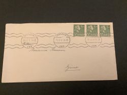 Bellman stämplat BB-par på brev