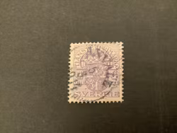 Tjänstefrimärke litet format vm krona stämplat, facit nr TJ 29